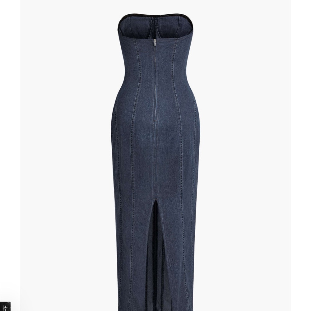Denim dress from MICAS, not worn